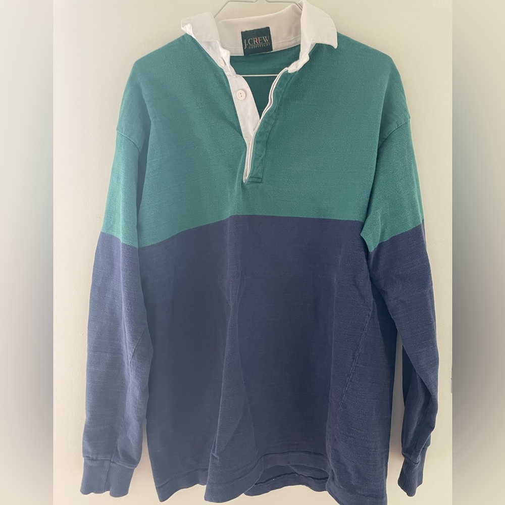 Men’s Large J Crew Rugby Shirt
